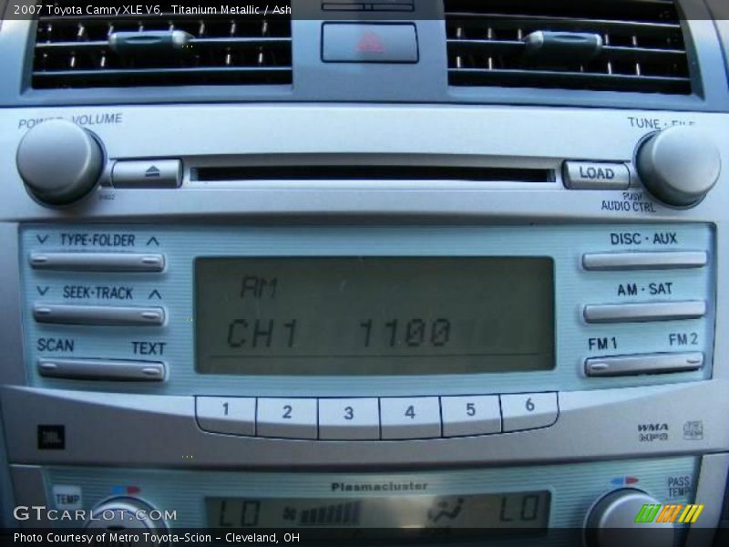 Titanium Metallic / Ash 2007 Toyota Camry XLE V6