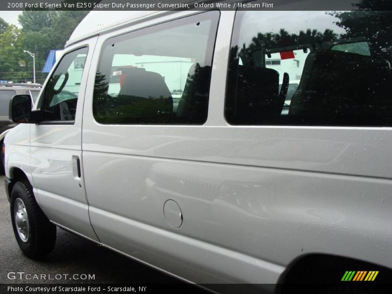 Oxford White / Medium Flint 2008 Ford E Series Van E250 Super Duty Passenger Conversion