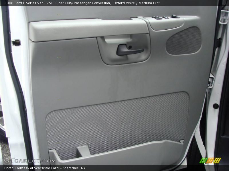 Oxford White / Medium Flint 2008 Ford E Series Van E250 Super Duty Passenger Conversion