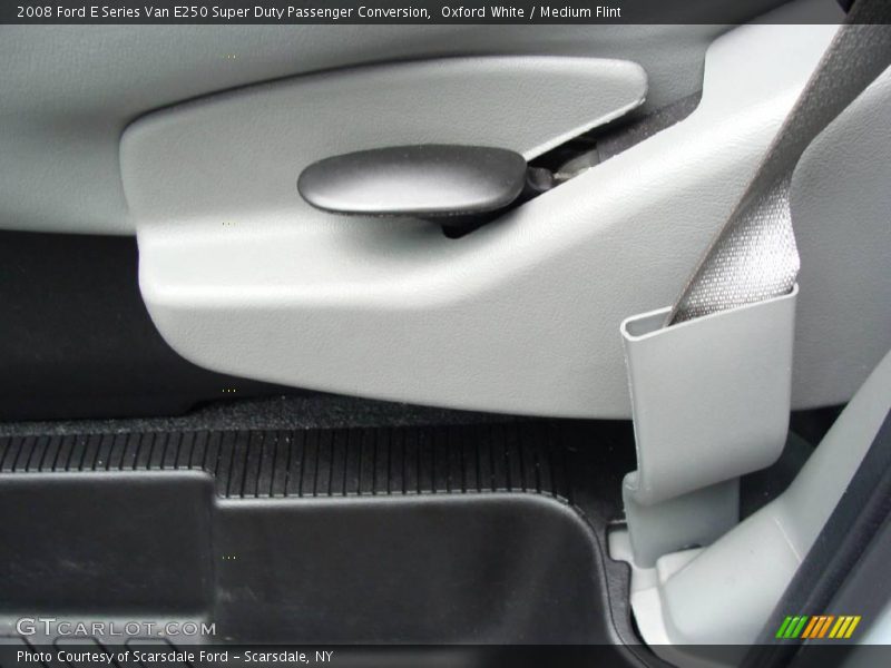 Oxford White / Medium Flint 2008 Ford E Series Van E250 Super Duty Passenger Conversion