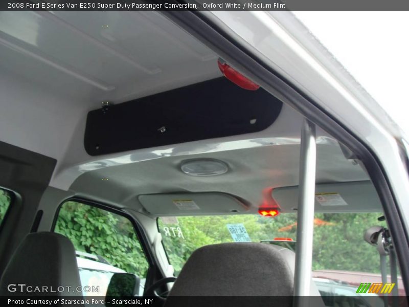 Oxford White / Medium Flint 2008 Ford E Series Van E250 Super Duty Passenger Conversion