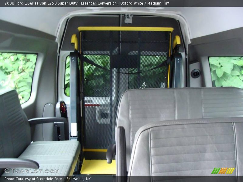 Oxford White / Medium Flint 2008 Ford E Series Van E250 Super Duty Passenger Conversion