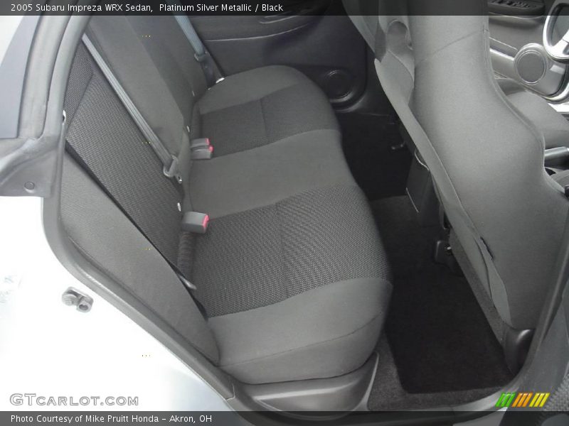 Platinum Silver Metallic / Black 2005 Subaru Impreza WRX Sedan