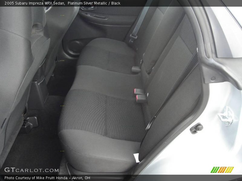Platinum Silver Metallic / Black 2005 Subaru Impreza WRX Sedan