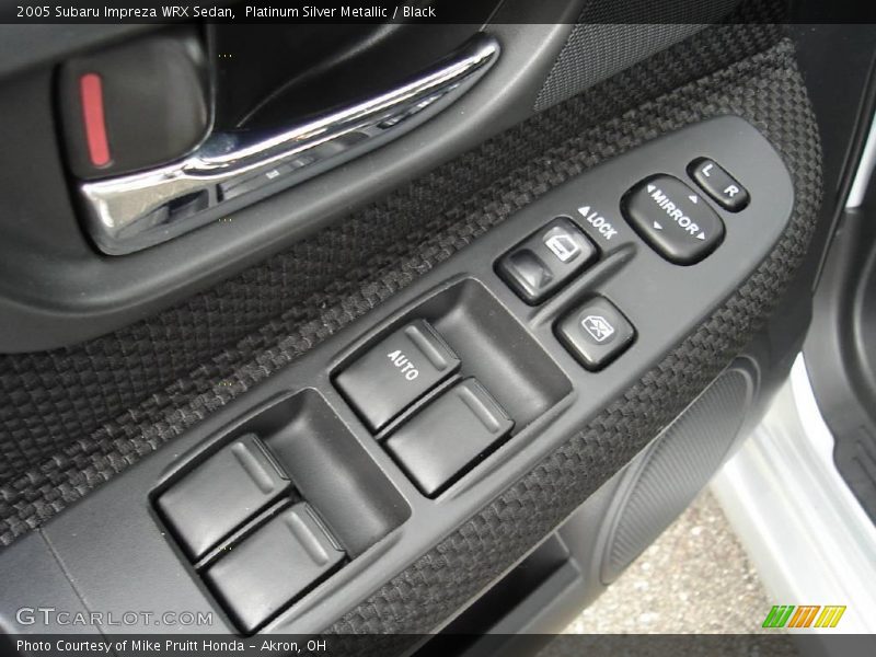 Platinum Silver Metallic / Black 2005 Subaru Impreza WRX Sedan
