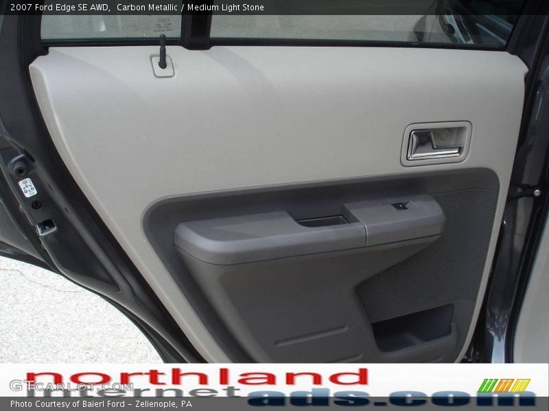 Carbon Metallic / Medium Light Stone 2007 Ford Edge SE AWD