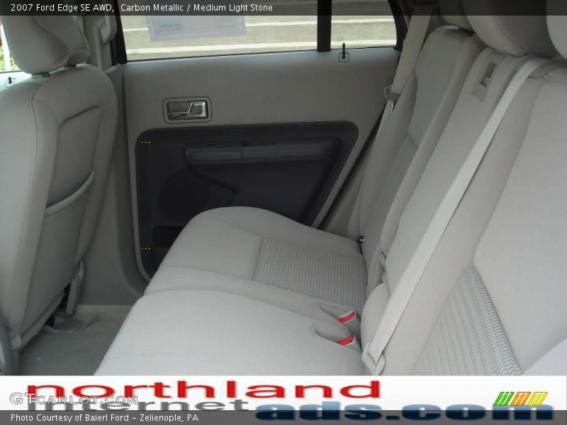 Carbon Metallic / Medium Light Stone 2007 Ford Edge SE AWD