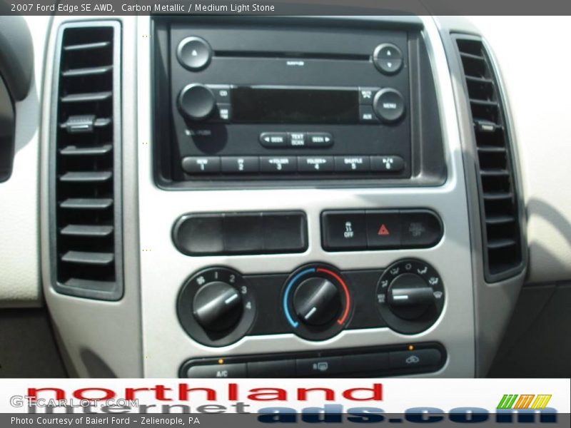 Carbon Metallic / Medium Light Stone 2007 Ford Edge SE AWD