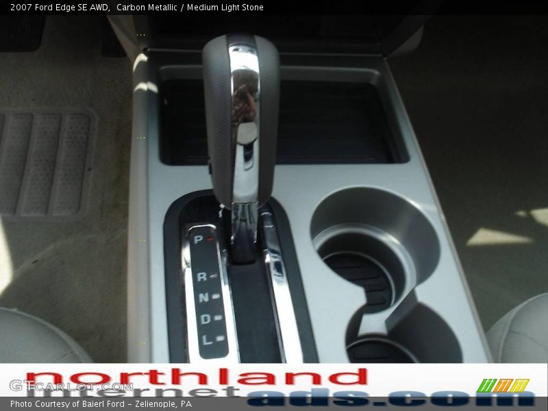 Carbon Metallic / Medium Light Stone 2007 Ford Edge SE AWD
