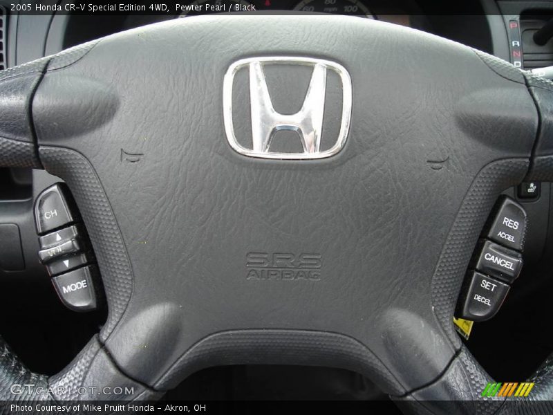 Pewter Pearl / Black 2005 Honda CR-V Special Edition 4WD
