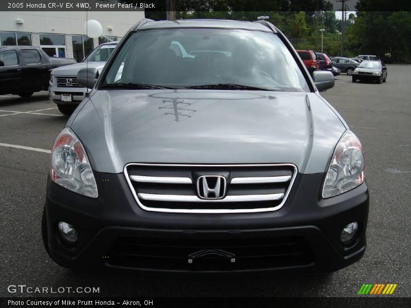 Pewter Pearl / Black 2005 Honda CR-V EX 4WD
