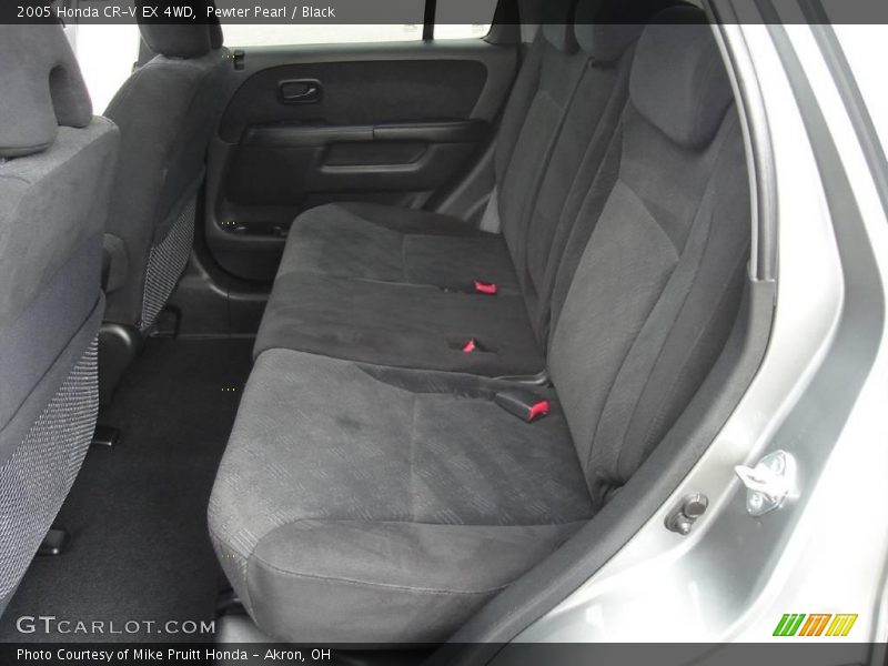 Pewter Pearl / Black 2005 Honda CR-V EX 4WD