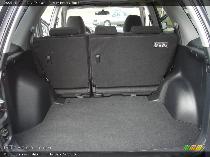 Pewter Pearl / Black 2005 Honda CR-V EX 4WD
