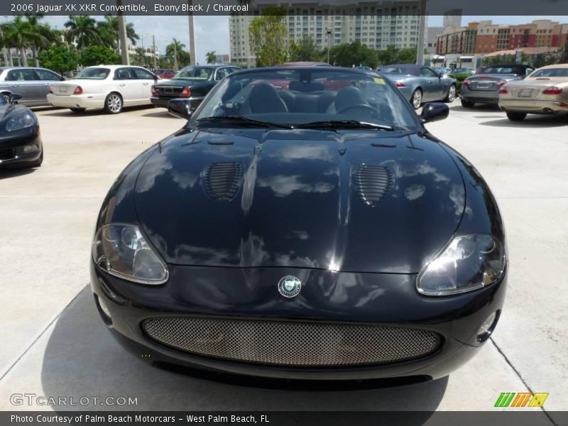 Ebony Black / Charcoal 2006 Jaguar XK XKR Convertible