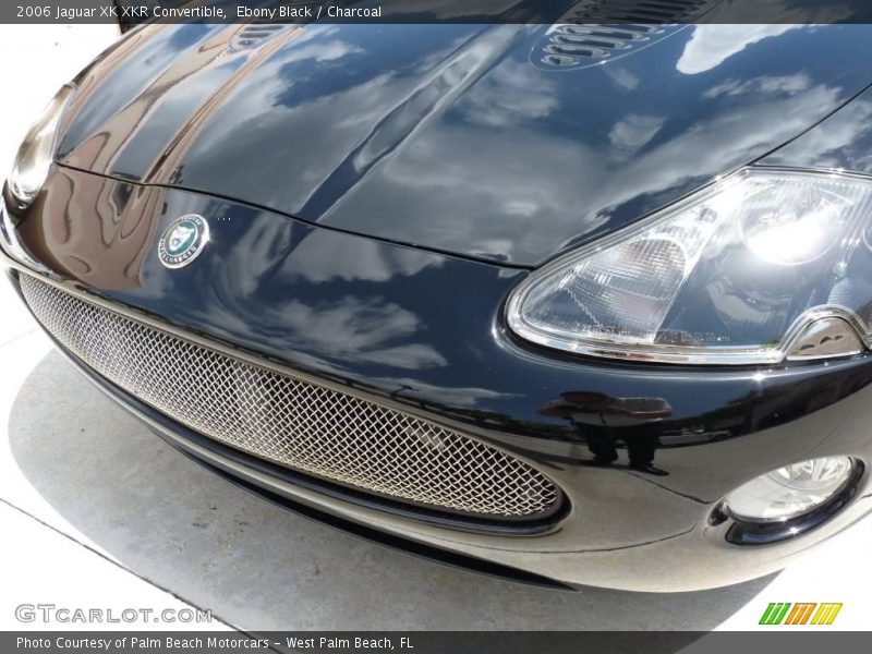 Ebony Black / Charcoal 2006 Jaguar XK XKR Convertible