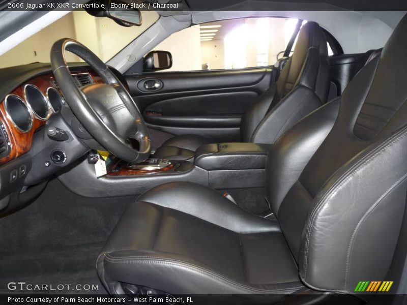 Ebony Black / Charcoal 2006 Jaguar XK XKR Convertible