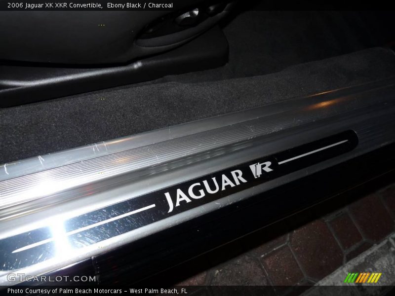 Ebony Black / Charcoal 2006 Jaguar XK XKR Convertible