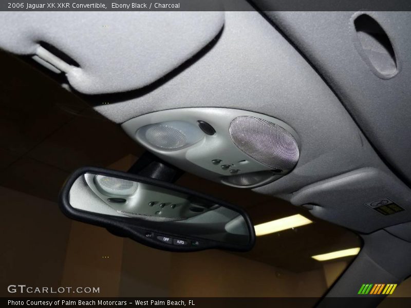 Ebony Black / Charcoal 2006 Jaguar XK XKR Convertible