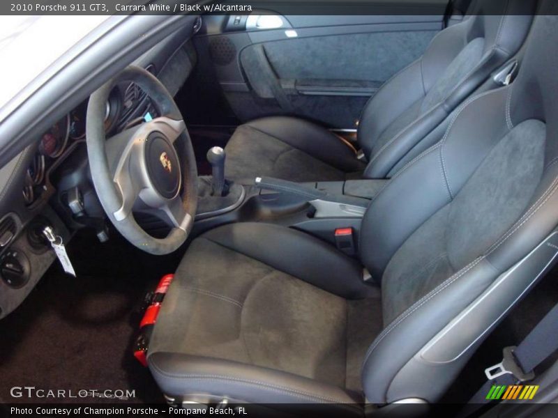 Carrara White / Black w/Alcantara 2010 Porsche 911 GT3