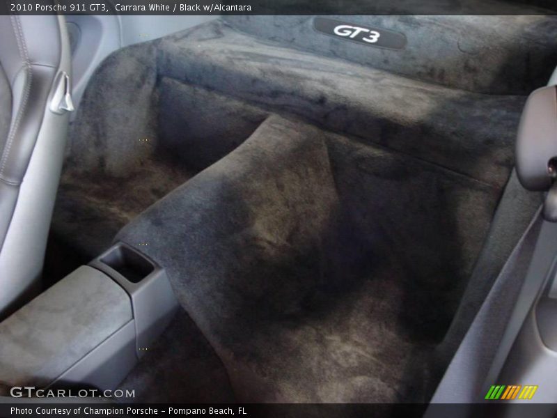 Carrara White / Black w/Alcantara 2010 Porsche 911 GT3