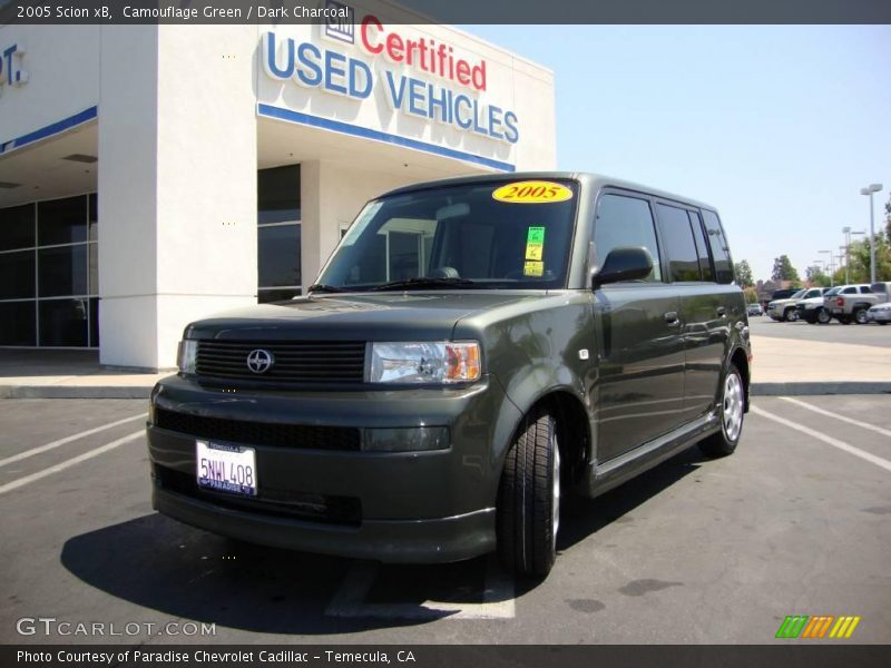 Camouflage Green / Dark Charcoal 2005 Scion xB