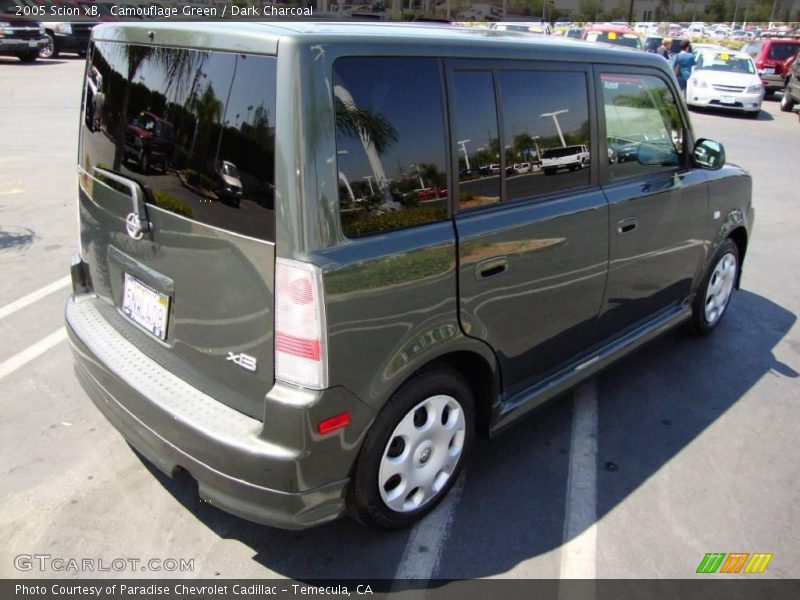Camouflage Green / Dark Charcoal 2005 Scion xB