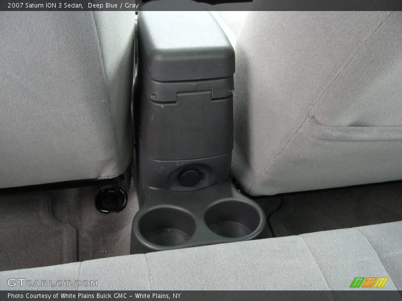 Deep Blue / Gray 2007 Saturn ION 3 Sedan