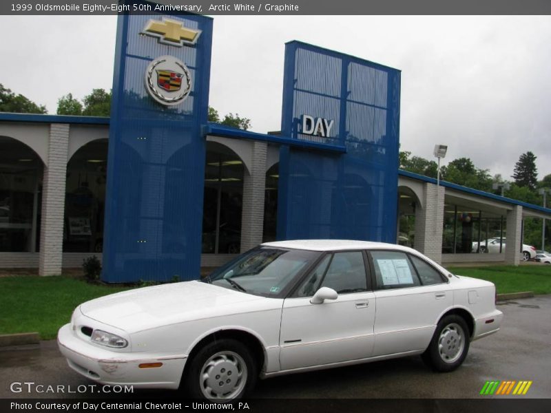 Arctic White / Graphite 1999 Oldsmobile Eighty-Eight 50th Anniversary