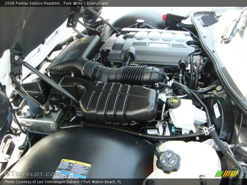 Pure White / Ebony/Sand 2008 Pontiac Solstice Roadster