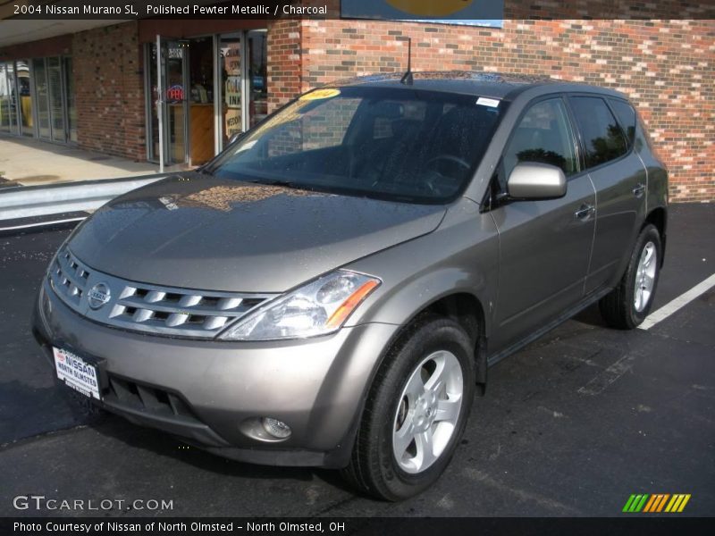 Polished Pewter Metallic / Charcoal 2004 Nissan Murano SL