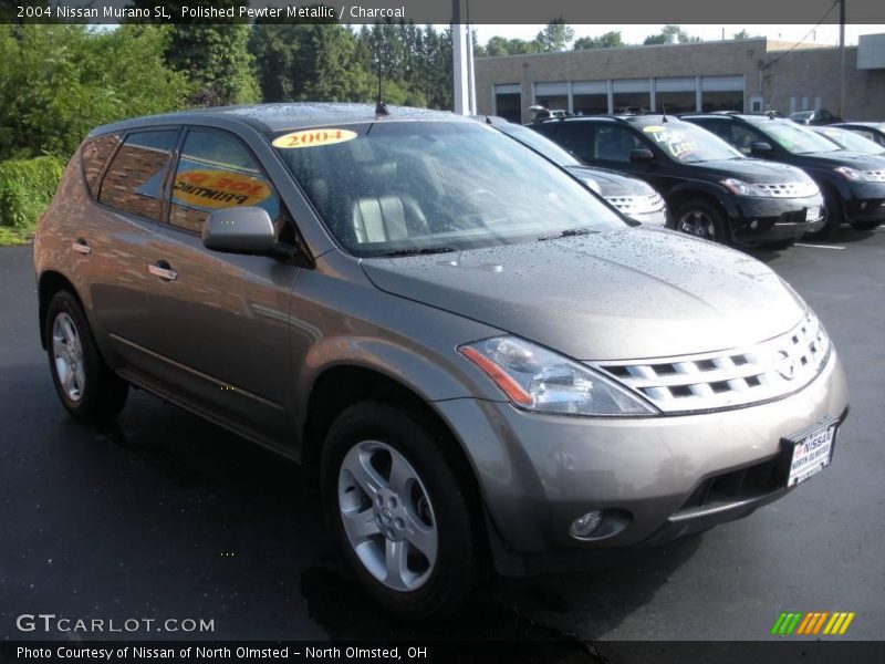 Polished Pewter Metallic / Charcoal 2004 Nissan Murano SL