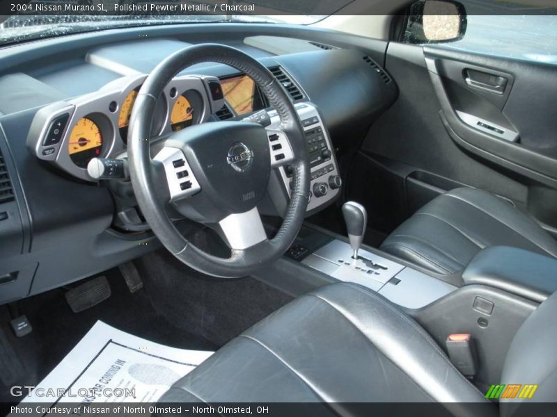 Polished Pewter Metallic / Charcoal 2004 Nissan Murano SL