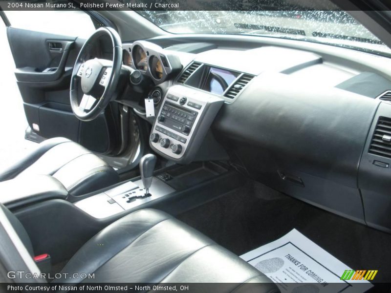 Polished Pewter Metallic / Charcoal 2004 Nissan Murano SL