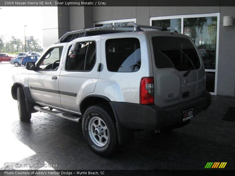 Silver Lightning Metallic / Gray 2004 Nissan Xterra XE 4x4
