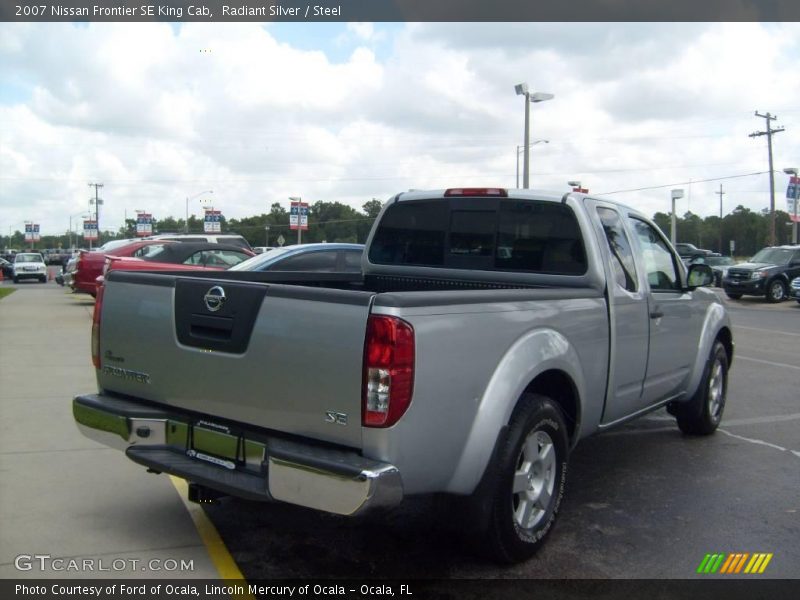 Radiant Silver / Steel 2007 Nissan Frontier SE King Cab