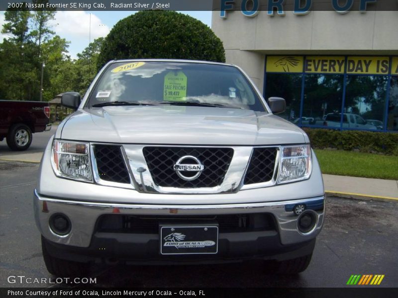 Radiant Silver / Steel 2007 Nissan Frontier SE King Cab