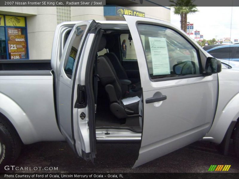 Radiant Silver / Steel 2007 Nissan Frontier SE King Cab