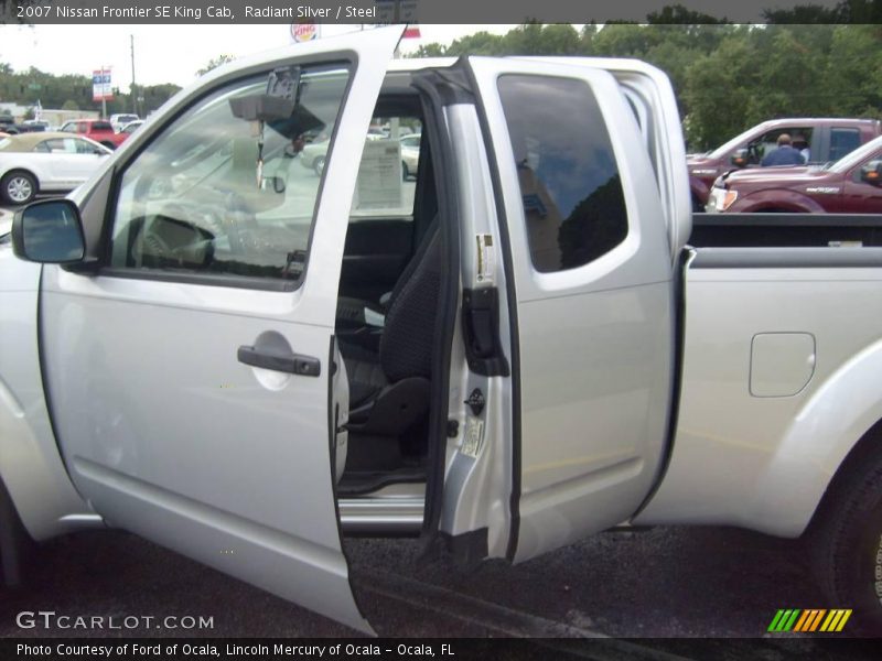 Radiant Silver / Steel 2007 Nissan Frontier SE King Cab