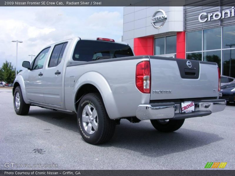 Radiant Silver / Steel 2009 Nissan Frontier SE Crew Cab