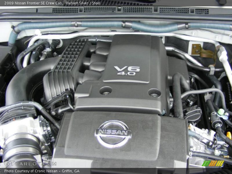 Radiant Silver / Steel 2009 Nissan Frontier SE Crew Cab