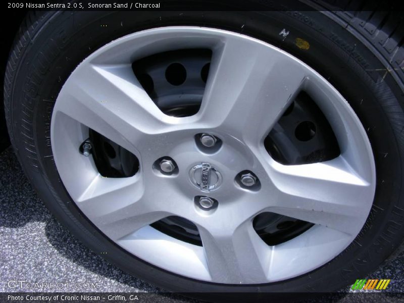 Sonoran Sand / Charcoal 2009 Nissan Sentra 2.0 S