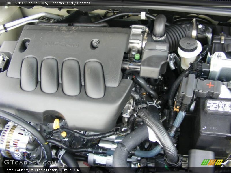 Sonoran Sand / Charcoal 2009 Nissan Sentra 2.0 S
