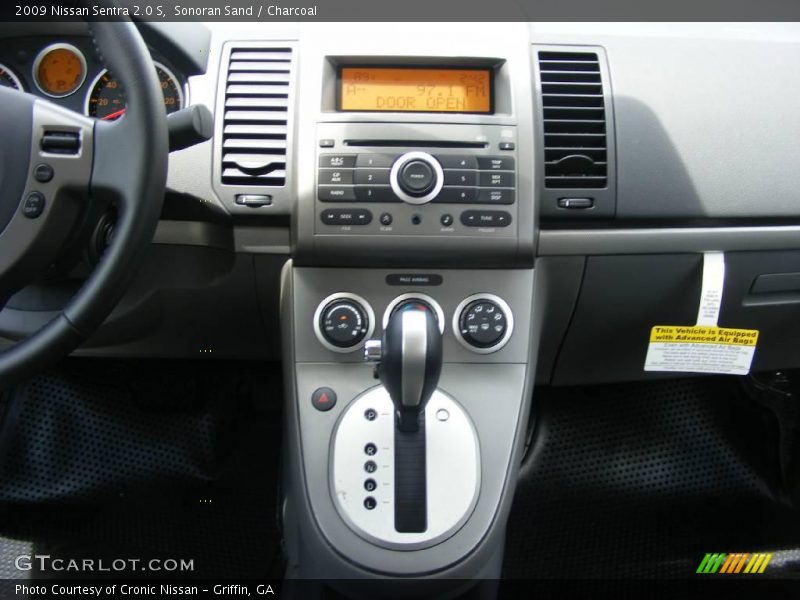 Sonoran Sand / Charcoal 2009 Nissan Sentra 2.0 S