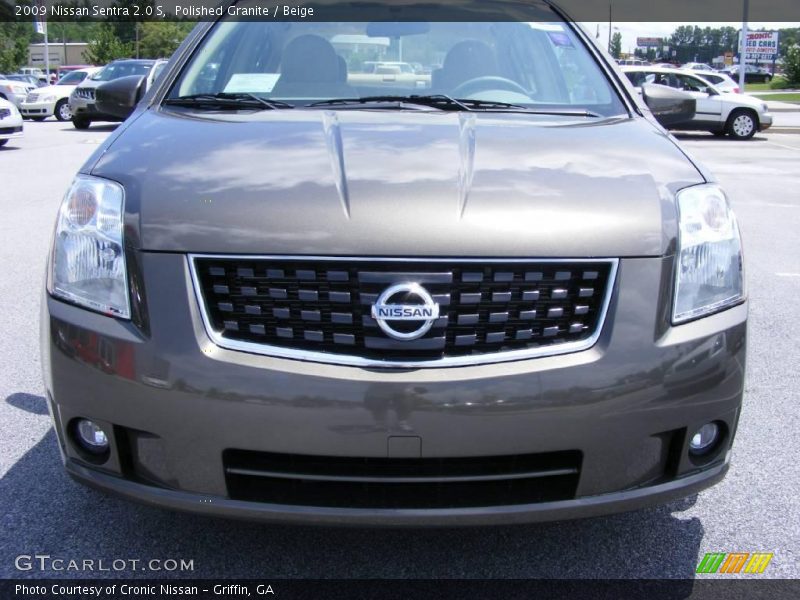 Polished Granite / Beige 2009 Nissan Sentra 2.0 S