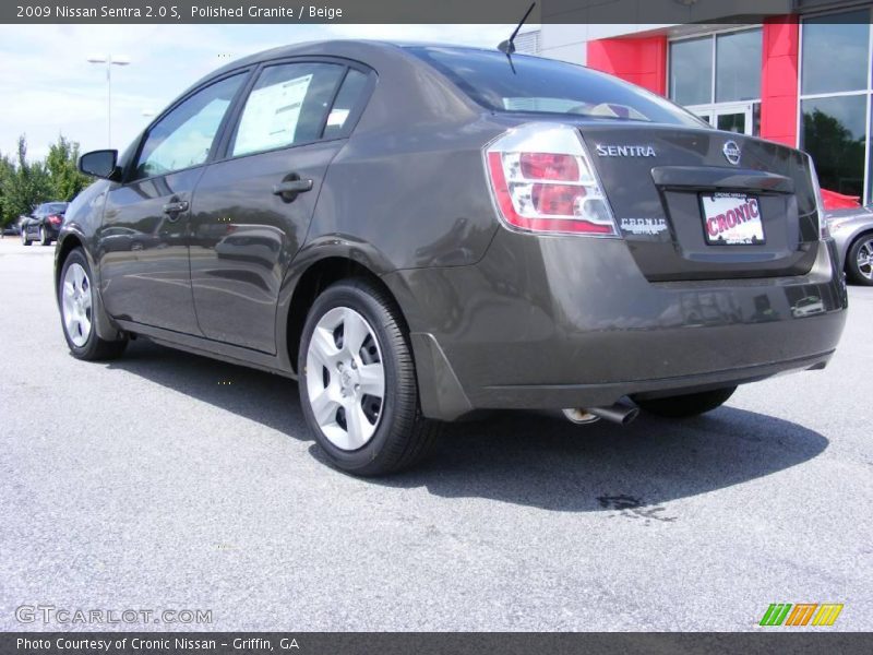 Polished Granite / Beige 2009 Nissan Sentra 2.0 S