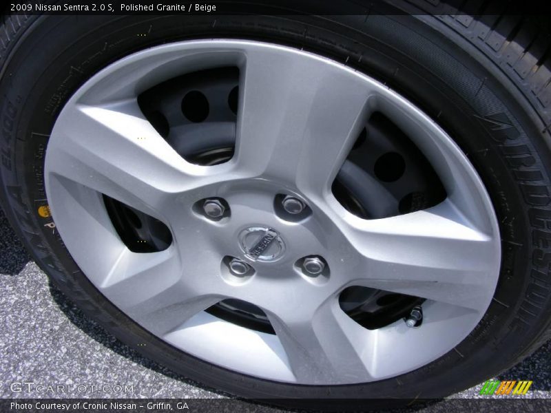 Polished Granite / Beige 2009 Nissan Sentra 2.0 S