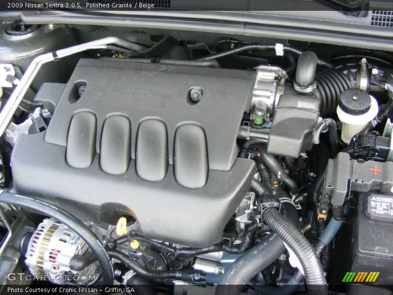 Polished Granite / Beige 2009 Nissan Sentra 2.0 S