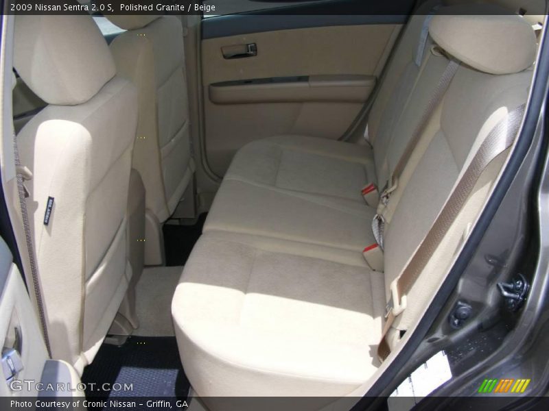 Polished Granite / Beige 2009 Nissan Sentra 2.0 S
