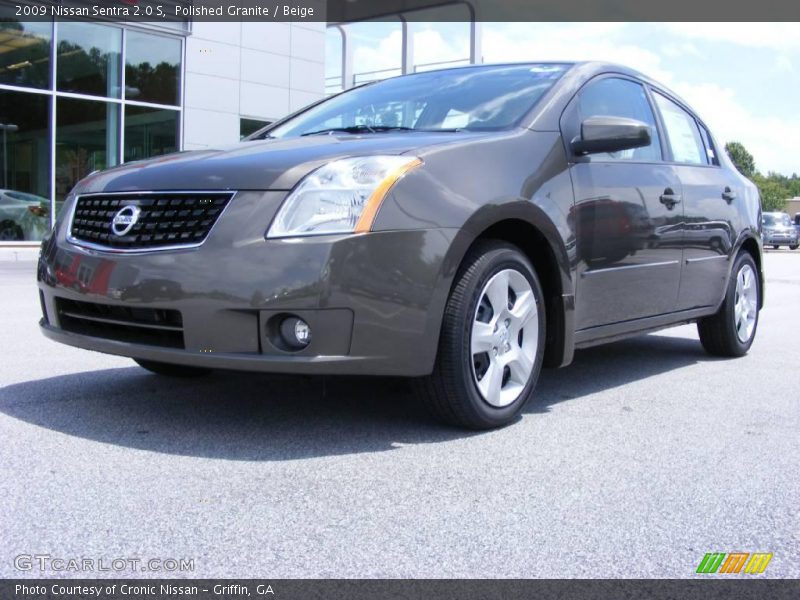 Polished Granite / Beige 2009 Nissan Sentra 2.0 S