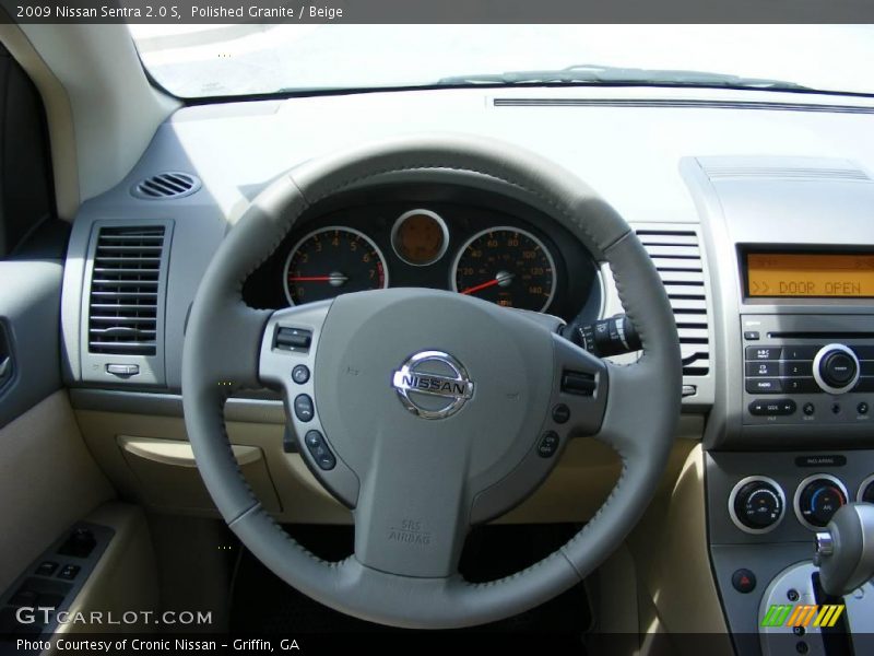 Polished Granite / Beige 2009 Nissan Sentra 2.0 S